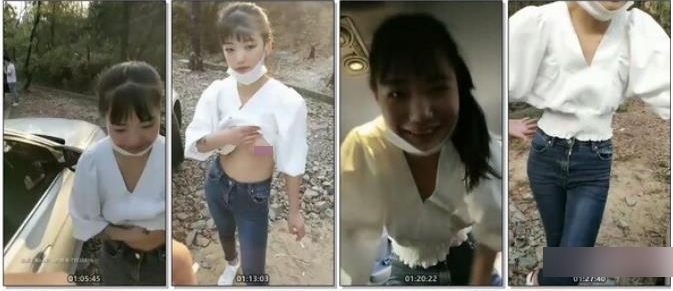 户外激发梦想的勇气：小妖精素人私拍