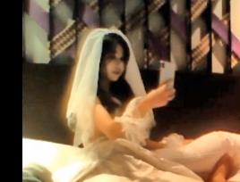 白色婚纱颜值女神修下水道，夫妻打架男闺蜜露脸浴缸大片1V-1.5G