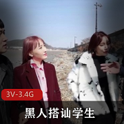 岛国黑白反差亚女战黑无圣光实弹合集3部3.4G