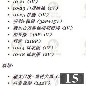 2.5G推特狗头妹子192部作品合集清纯可爱