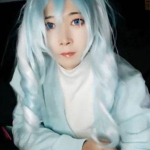 水银灯伪娘雪女COS双视角黑丝后推车1部95M太勾人了